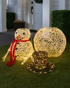 Balsam Hill Outdoor Lit LED Wintry Wonder Friends Online