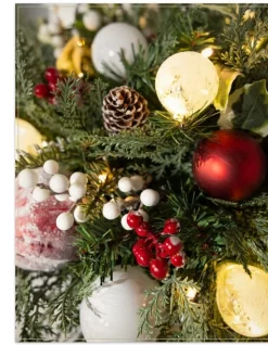 Balsam Hill Outdoor Lit Nordic Splendor Foliage Online