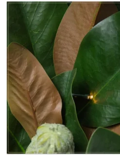 Balsam Hill Outdoor Magnolia Leaves Foliage Hot