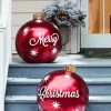 Balsam Hill Outdoor Merry Christmas Ornaments