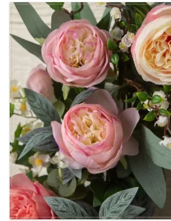 Balsam Hill Outdoor Provence Rose Foliage Sale