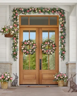 Balsam Hill Outdoor Provence Rose Foliage Sale