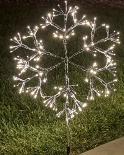 Balsam Hill Outdoor Snowflake Pathway Lights Discount