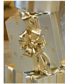 Balsam Hill Outdoor Stacked Christmas Presents Best