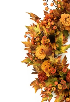 Balsam Hill Outdoor Sunburst Mums Foliage Online