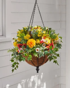 Balsam Hill Outdoor Sunrise Dahlia Foliage Sale