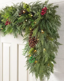 Balsam Hill Outdoor Winter Evergreen Foliage Online