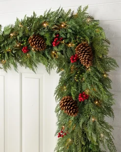 Balsam Hill Outdoor Winter Evergreen Foliage Online