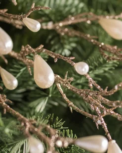 Balsam Hill Pearl Branch Christmas Tree Picks Discount