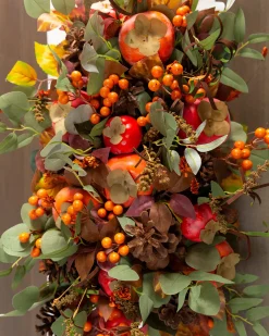 Balsam Hill Persimmon & Pinecone Foliage Online