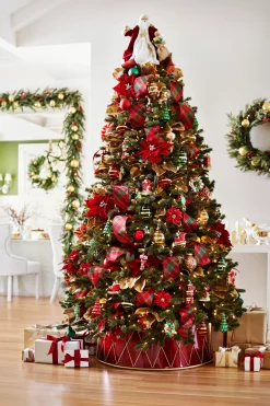 Balsam Hill Plaid Christmas Tree Ribbon Collection Online