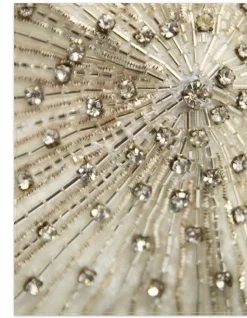 Balsam Hill Radiant Star Beaded Christmas Tree Topper Discount