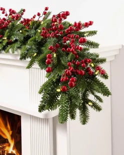 Balsam Hill Red Berry BH Fraser Fir® Foliage Clearance