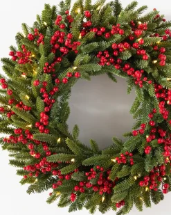 Balsam Hill Red Berry BH Fraser Fir® Foliage Clearance