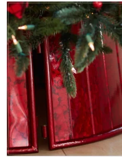 Balsam Hill Red Christmas Tree Collars Hot