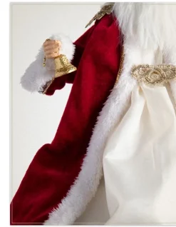 Balsam Hill Santa And Mrs. Claus Christmas Tree Toppers Sale