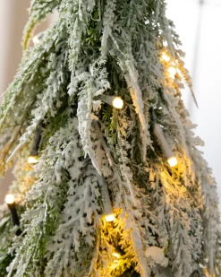 Balsam Hill Snowfall Downswept Tabletop Trees Discount