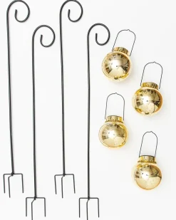Balsam Hill Solar Merry Metallics Pathway Light Sets Online