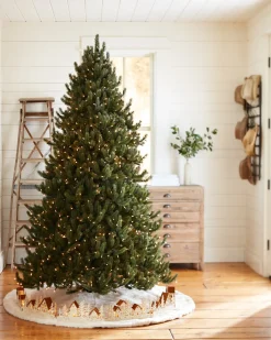 Balsam Hill Wooden Village Christmas Tree Collar Outlet