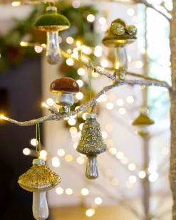 Balsam Hill Woodland Glass Ornament Collection Discount
